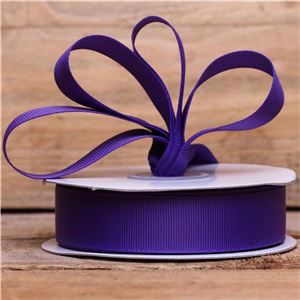 Basics 2 Go Grosgrain Ribbon - 22mm Regal Purple